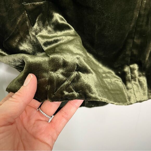 Anthropologie Maeve Tessie Velvet Blazer XS - Picture 5 of 6